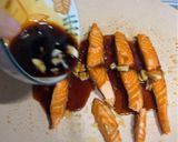 Foto langkah ke 2 dari resep Salmon teriyaki.
