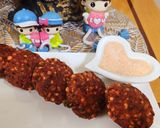 A picture of step 4 of Beetroot Sabudana Vada.