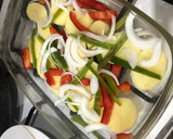 Foto del paso 3 de la receta: Paletilla de cabrito al horno al vino blanco verduras y patata