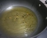 A picture of step 1 of Fry kela.