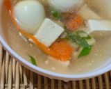 Foto langkah ke 3 dari resep Sup Tofu & Telur Puyuh.