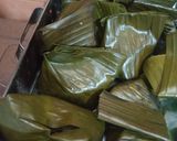 Foto langkah ke 7 dari resep Talam Ketan Bungkus Daun.