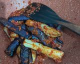 Foto langkah ke 3 dari resep Terong Sambal Belacan Madu.