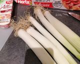 Une image de l'étape 1 de Tarte aux poireaux et aux lardons.