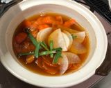 A picture of step 8 of Nabe Kimchi.