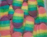 Foto langkah ke 5 dari resep Lidah kucing rainbow.