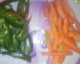 A picture of step 3 of Beef stir fry.