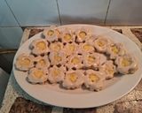 Foto del paso 16 de la receta: Lunettes de coco rellenos con crema de vainilla