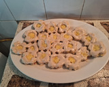 Foto del paso 16 de la receta: Lunettes de coco rellenos con crema de vainilla