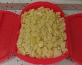 Foto del paso 5 de la receta: Tortilla de patatas, cebolla y pimientos al vapor
