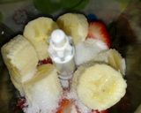 Foto del paso 1 de la receta: Batido de bananas y frutillas