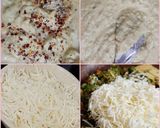 A picture of step 2 of Mogar Moog Dal Healthy stuffed Dosa.