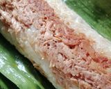 Foto langkah ke 3 dari resep Nasi Bakar Ayam Suwir.