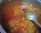 A picture of step 6 of Lauki Chana dal (no onion no garlic).