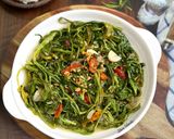Foto langkah ke 5 dari resep Cah Kangkung Terasi.