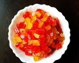A picture of step 5 of Watermelon Tutti Frutti.