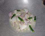 A picture of step 1 of Broccoli Soup.