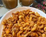 A picture of step 10 of Crispy spicy macaroni.