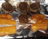 A picture of step 2 of Surf and turf bargain sambo.