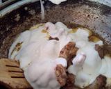 A picture of step 2 of Chicken White Karahi.
