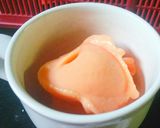 Foto langkah ke 3 dari resep Es krim blender pepaya (sorbet).