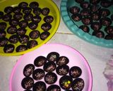 Foto langkah ke 4 dari resep Kue kacang cokelat mudah.