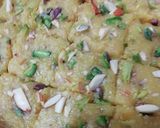 A picture of step 5 of Mango Kalakand.