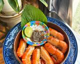 Hình bước làm 1 của món Tôm Càng Lúa Nướng Mọi