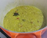 A picture of step 11 of Sweet and spicy prawn and coconut curry with rice noodles.