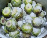 Une image de l'étape 2 de Confiture de figues vertes.