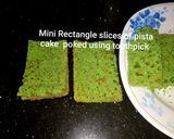 A picture of step 5 of Pistachio Saffron Cream Cake.