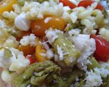 Une image de l'étape 4 de Salade de pâte au crabe.