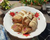 Foto langkah ke 6 dari resep Tempe Gulung Sosis Kriuk.