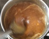A picture of step 4 of Amaranth halwa with jaggery.