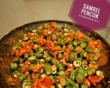 Foto langkah ke 2 dari resep Sambel Pencok Segar.