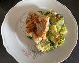 Une image de l'étape 7 de Semoule au lait - légumes et poisson gratiné.