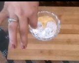 A picture of step 8 of Custard biscuit pudding.