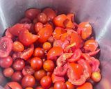 Sűrűbb paradicsomlé télire recept fázis 1 fotója