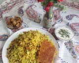 عکس مرحله 12 از دستور کلم پلو مخصوص بدون گوشت