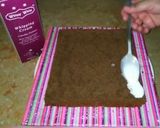 A picture of step 1 of Fresh vanilla chocolate cake.