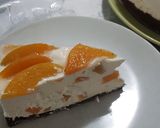 Pas rețetă Cheesecake cu iaurt de piersici 2 fotografie
