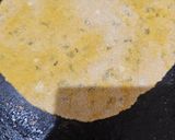 A picture of step 1 of Moong paratha (protein rich).