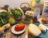 Foto del paso 4 de la receta: Omelette câpres con jugo verde