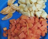 Foto langkah ke 2 dari resep Dingsu ah (puding susu buah).