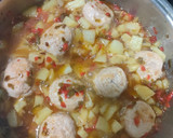 Foto del paso 7 de la receta: Albóndigas de pollo con vino blanco
