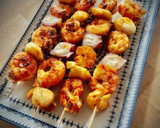 Foto del paso 3 de la receta: Brocheta de langostinos y vieiras
