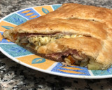 Foto del paso 8 de la receta: Masa de hojaldre rellena de verduras