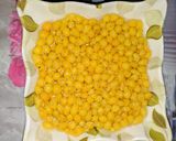 A picture of step 8 of Boondi ka Raita.