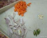 A picture of step 1 of Suji and Wheat  Macaroni  Vegetables Recipe.