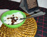 Foto del paso 4 de la receta Yogurt con uvas pasas y miel